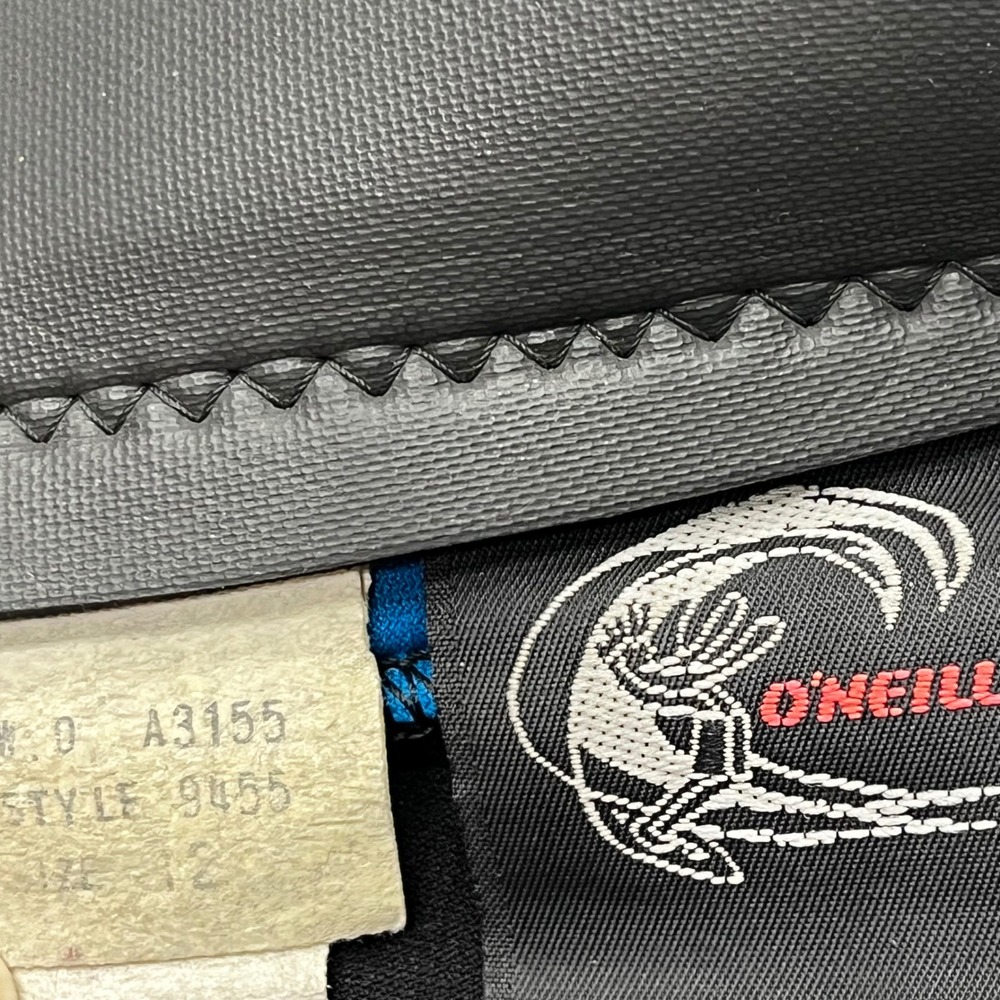 O'Neill Elite 3/2mm Shorty Wetsuit Black Purple Vintage Style 9455 Womens Sz 12 - Picture 4 of 11